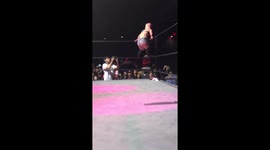 Watch the worlds Smallest Woman Wrestler twerk after winning match! #PinkyShortcake