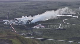 Walls to be built around Icelandic power plant amid imminent volcanic eruption