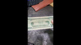 Folded Bills Create An Interesting Image