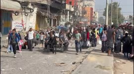 Thousands Escape Northern Gaza in Desperate Journey Amidst Israel's Ongoing Conflict