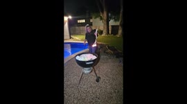 Woman Trips and Falls Into Pool While Celebrating Her Divorce