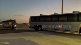 USA Government Expels Families to Central America and Colombia in Bold Move from Harlingen, TX, USA