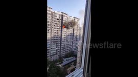 Gas explosion rocks high-rise residential building, killing 1 in China