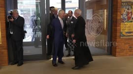King Charles meets faith leaders at Lambeth Palace in London, UK