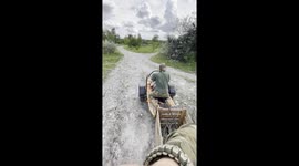 Life-saving innovation: Ukrainian volunteers test equipped truck for military evacuations in Chasiv Yar