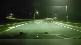 Shawnee Police Video Captures Trio of Deer Crossing Streets in KS, USA