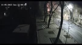 CCTV VIDEO The Odessa Art Museum published the moment the missile arrived during the shelling on November 5.