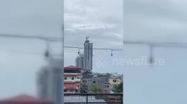 Powerful earthquake brings damage to Davao City, Philippines