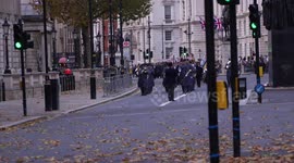 Jewish veterans mark sacrifice with ceremony at Cenotaph in London, UK