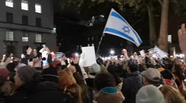 A minute's silence is held for the hostages and those who have died in Israel during the Hamas terrorist attack