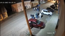 Shocking scene as motorist injuries 2 after deliberately ploughing into group