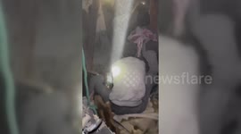 Desperate search for survivors following strike on Gaza's Deir al Balah