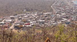 The Hurricane Otis destroyed 95% of Acapulco's vegetation in Mexico