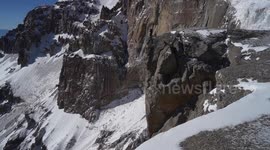 Daredevil trains for the world’s biggest ever wingsuit jump of 26,000ft - off Everest