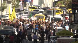 Ramallah Rally in Support for Palestinian Prisoners in Israel