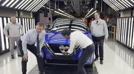 Rishi Sunak and Jeremy Hunt visit Nissan plant in Sunderland, UK