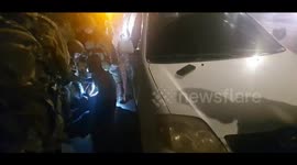 Waiting for the release of the  people from Ofer prison