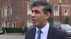 Sunak speaks on UK economy as business leaders gather for Global Investment Summit in London, UK