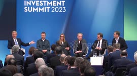 Richard Masters at Global Investment Summit in London, UK
