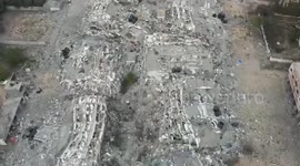 Drone footage reveals extent of destruction in Gaza's Al-Zahra