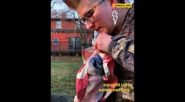 Bird Found Trapped in Netting