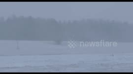 US: Lake-Effect Snow Continues To Hit Western New York 3