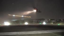 Ron Cariboy met with his parents upon his arrival at Sheba Hospital on Sunday, after being released from Hamas captivity in Gaza.