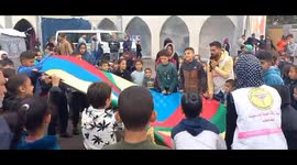 Entertainment for childre in Gaza Strip after ceasefire agreed