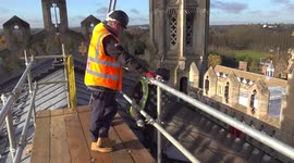 Solar panels on roof of famous Cambridge chapel ‘send climate change message’ in UK