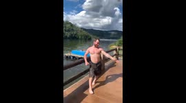 Slipping Into The River