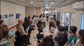 Thais given emotional send-off as they head home following release by Hamas