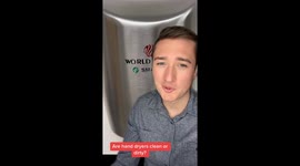 Microbiologist reveals how clean public hand dryers REALLY are – and the results are shocking (Pt 1)