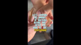 Microbiologist reveals 'what's growing' on child's hand after one-hour visit to playground – and the results are shocking