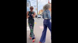 TikTok influencer duo aged over 60 hit back at trolls who say they should 'grow up' (Pt 3)
