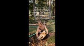 'I'm a former teacher but I will NEVER put my kids in school – we live off-grid in the forest where I teach them survival skills, playing and exploring' (Pt 2)