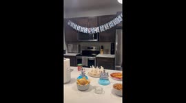 Goal! Surprising my Messi-obsessed boyfriend on his 27th birthday party