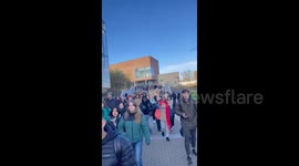 Ireland: Maynooth University Students Walk Out In Support Of Palestine 2
