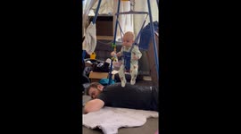 Bouncing Baby Back Massage