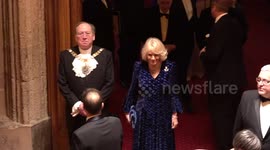 The Queen hails key infantry regiment at awards dinner in London, UK