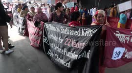 Victims commemorate 39th anniversary of Bhopal disaster in central India