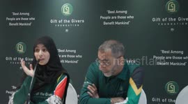 SA based aid organistion Gift of the Givers joins legal action against Israel for war crimes in Gaza