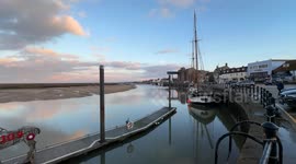 Christmas tree made out of Crab pots in Wells-next-the-Sea, UK