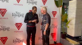 Sir Richard Branson Resilient Lady Launch Event Red Carpet in Sydney, Australia