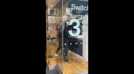 A group of kids trying to rob the dummy phones at fhe 3 shop thinking it’s real and it’s taking place in newham borough in East London