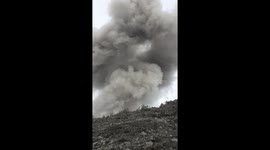 Vlog Volunteer on Mount Marapi During Eruption