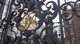 London at Christmas - Piccadilly Market at St James's Church greets visitors with Christmas trees