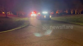 Fallston Volunteer Fire and Ambulance Company's Santa Operation in Harford County, USA