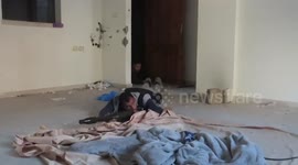 Armed Hamas Soldiers Hiding in Civilian Buildings in Gaza
