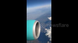 Aerial View of Qinling Mountains in Xi'An, China