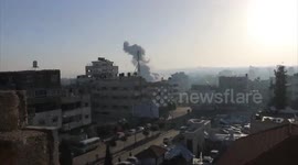 Shells Hit Near Red Crescent HQ In Khan Younis